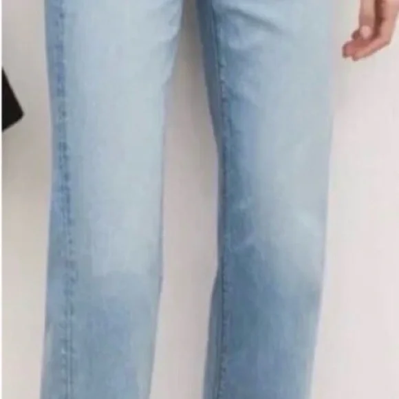 AYR the Roadie Jeans Women’s Relaxed Straight Leg Vintage Look Sz 27 - Picture 14 of 14